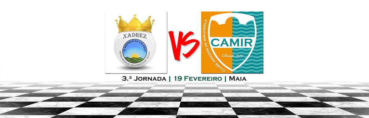 III Divisão | CAMir garante 1/2 ponto na 3.ª jornada