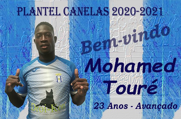 Mohamed Touré (ex-Aves) é reforço do Canelas