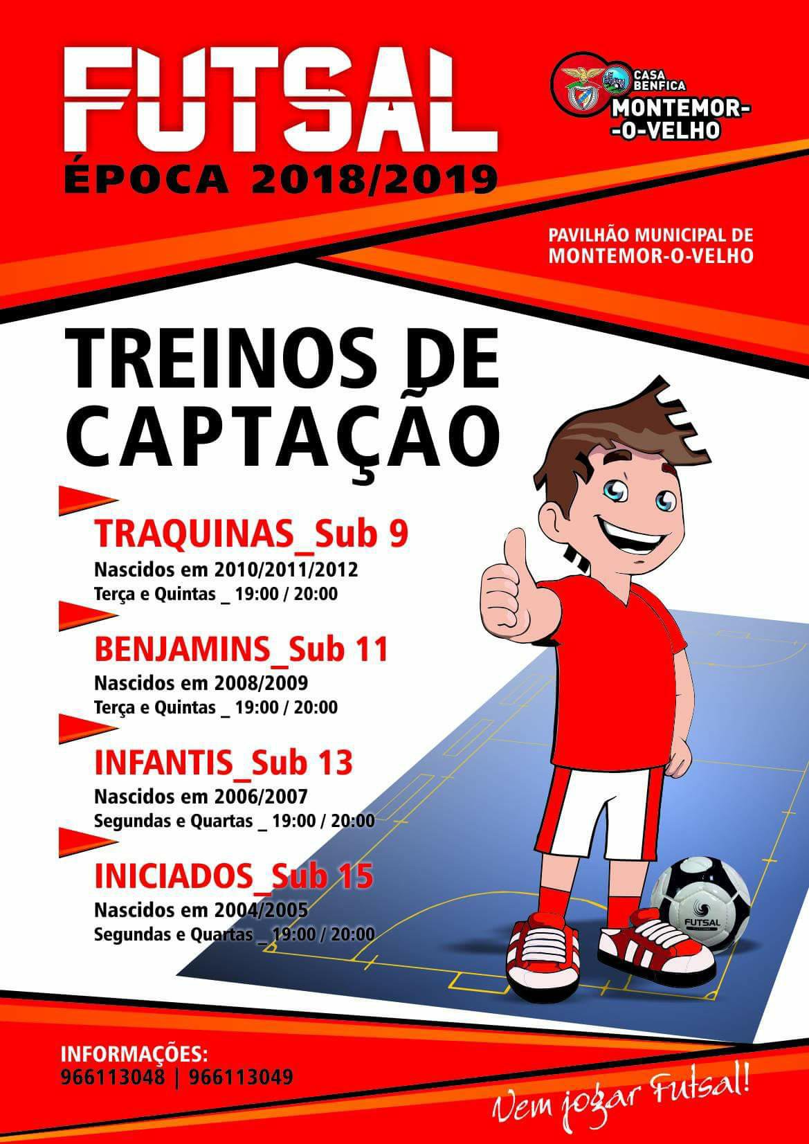 FUTSAL - Treinos de Captação 