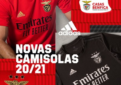 Novas camisolas adidas 20/21