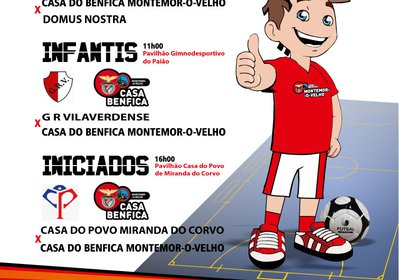 Este fim-de-semana há Futsal!