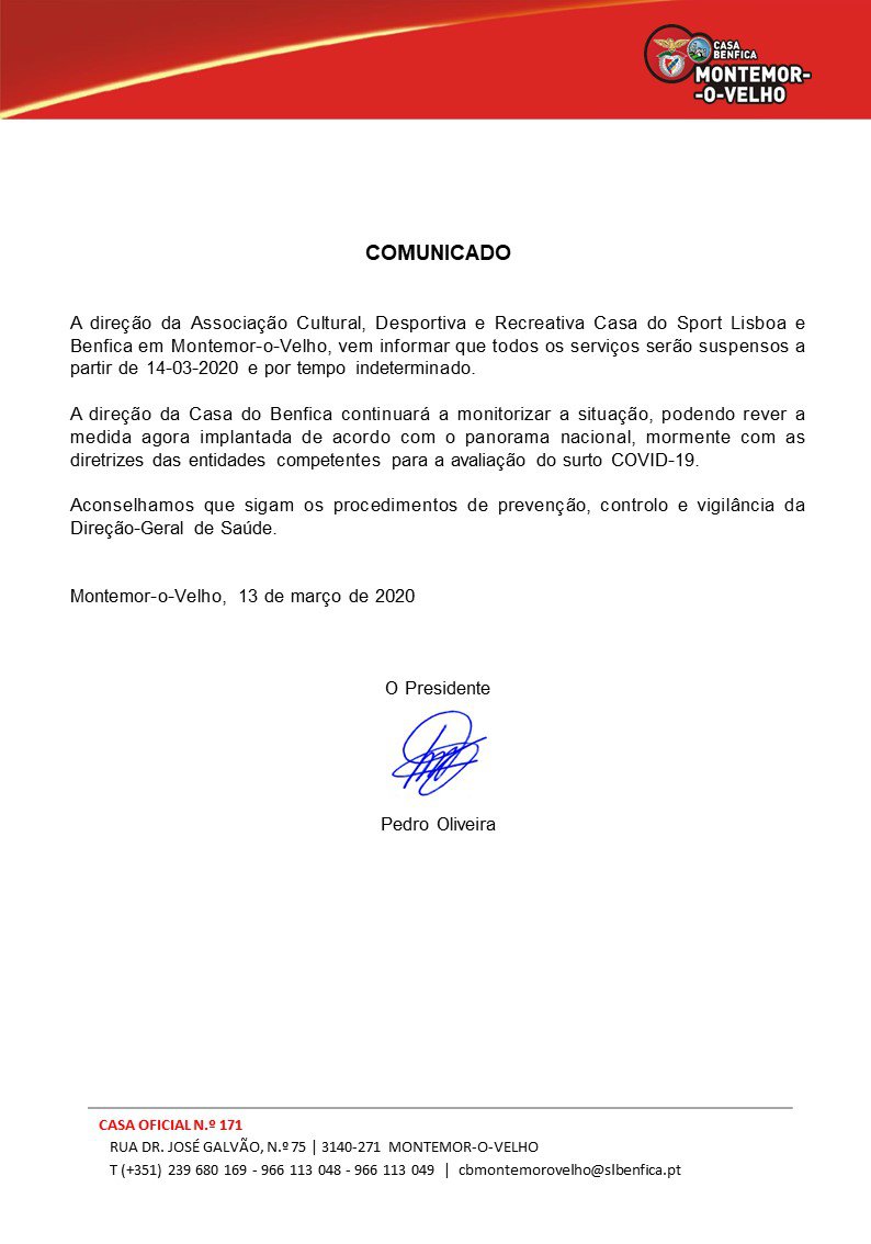 Serviços encerram por tempo indeterminado