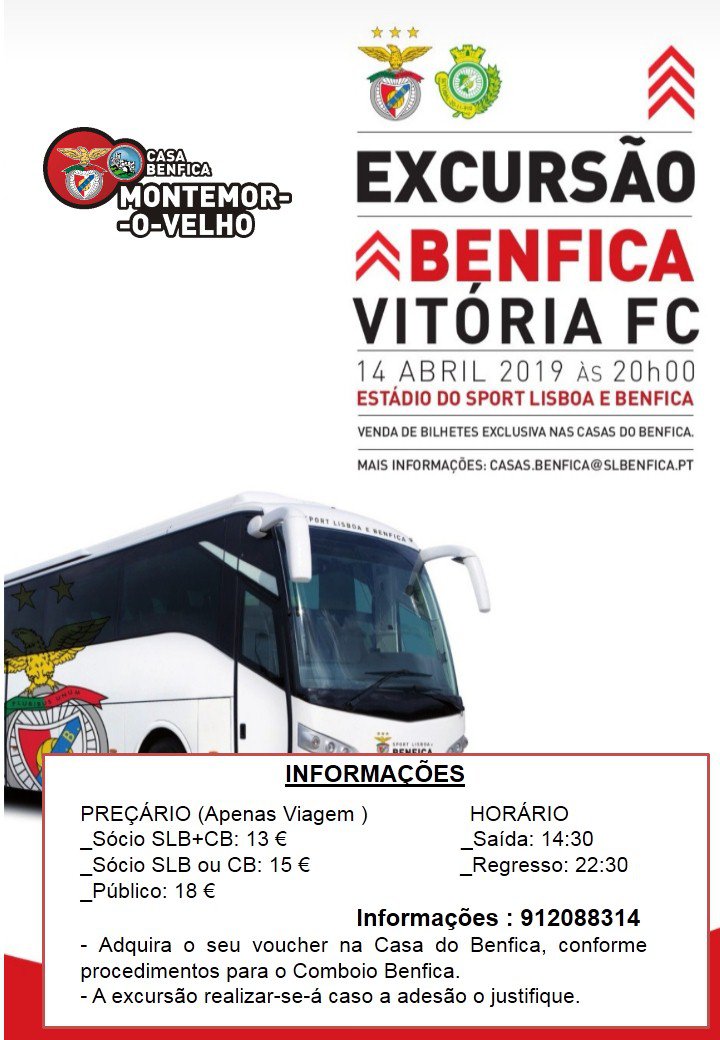 Excursão: Benfica - Vitória de Setúbal