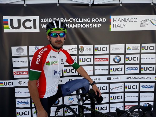 Telmo Pinão oitavo no Mundial de Paraciclismo