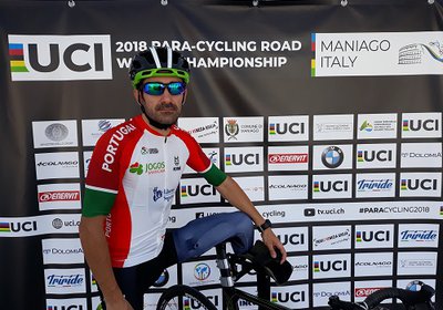Telmo Pinão oitavo no Mundial de Paraciclismo