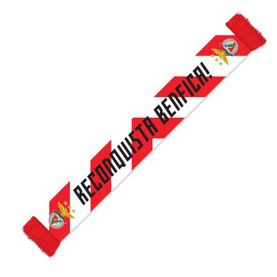 CACHECOL VERMELHO E BRANCO RECONQUISTA BENFICA