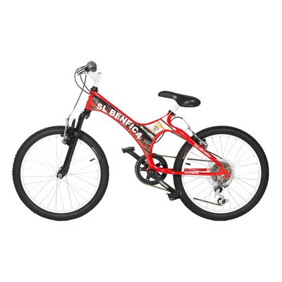 BICICLETA R20 ALUMÍNIO VERMELHA BENFICA