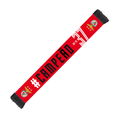 CACHECOL SUBLIMADO CAMPEÃO 37 BENFICA 2018-19