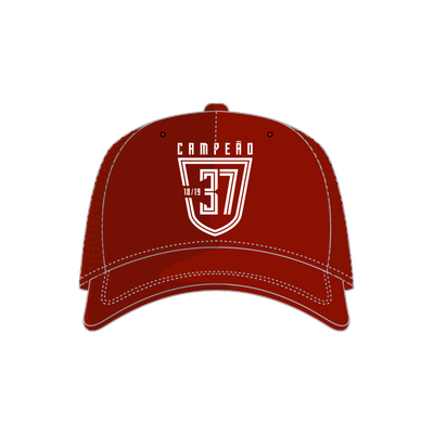 BONÉ PERFURADO BORDEAUX CAMPEÃO 37 2018-19