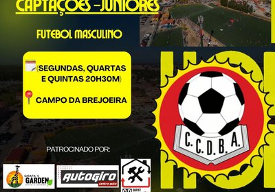 Captações Juniores - Futebol Masculino
