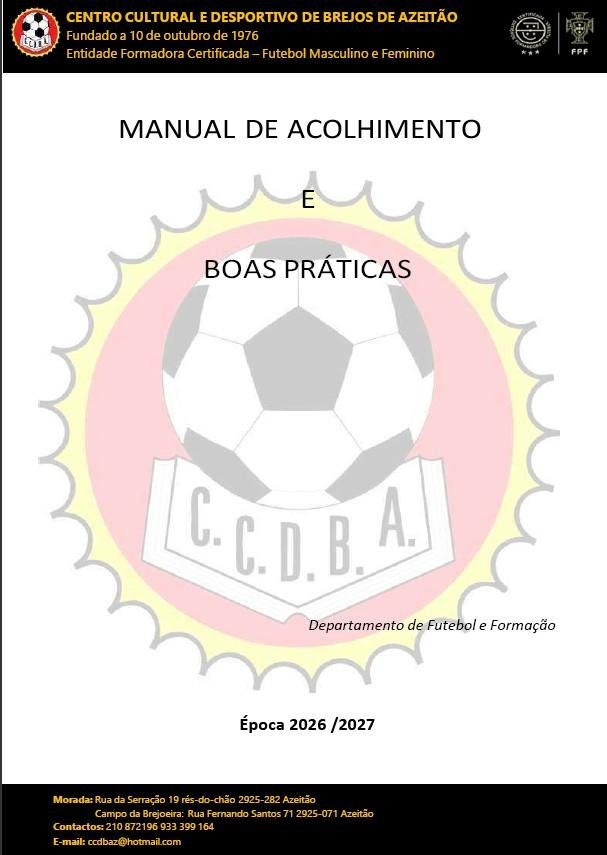 MANUAL DE ACOLHIMENTO E BOAS PRÁTICAS 2026/2027