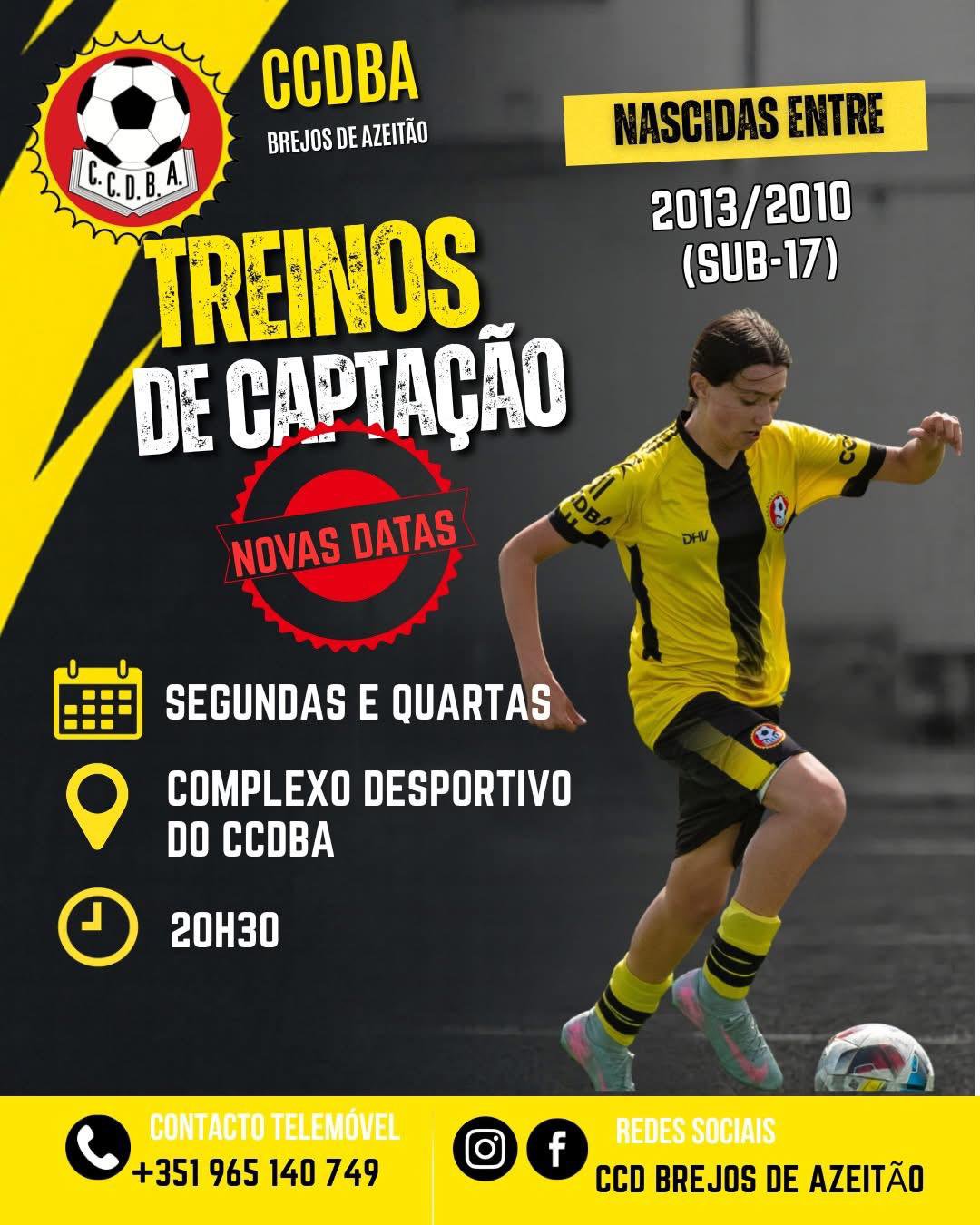 TREINOS OBSERVAÇÃO SUB 17 FEMININO