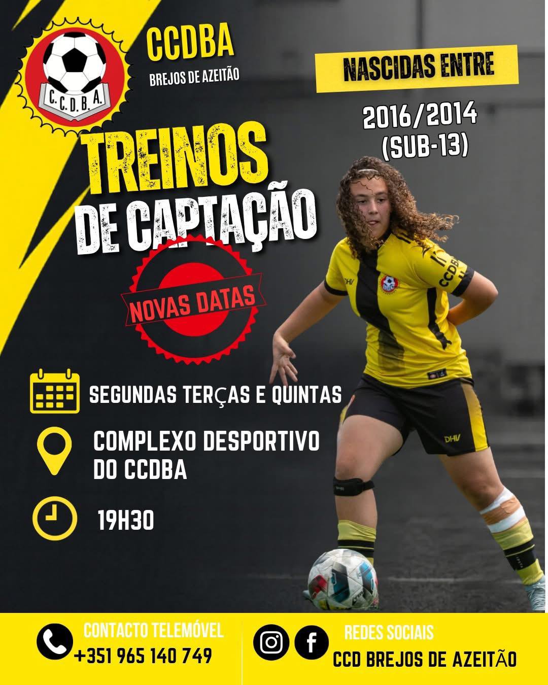 TREINOS OBSERVAÇÃO SUB-13 FEMININO