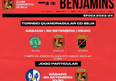 AGENDA FIM DE SEMANA - Benjamins