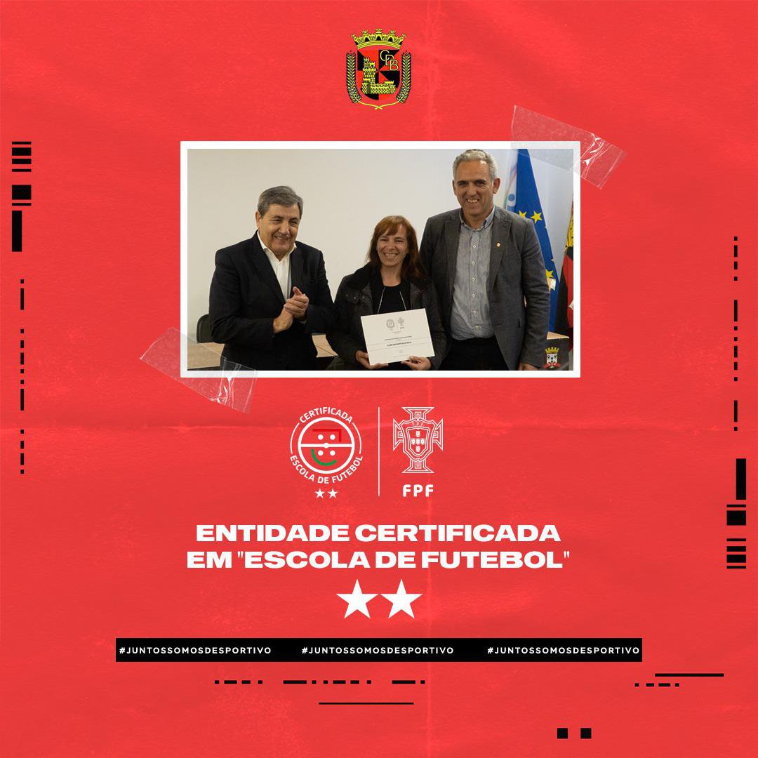 CD Beja recebe certificado de distinção das Entidades Formadoras