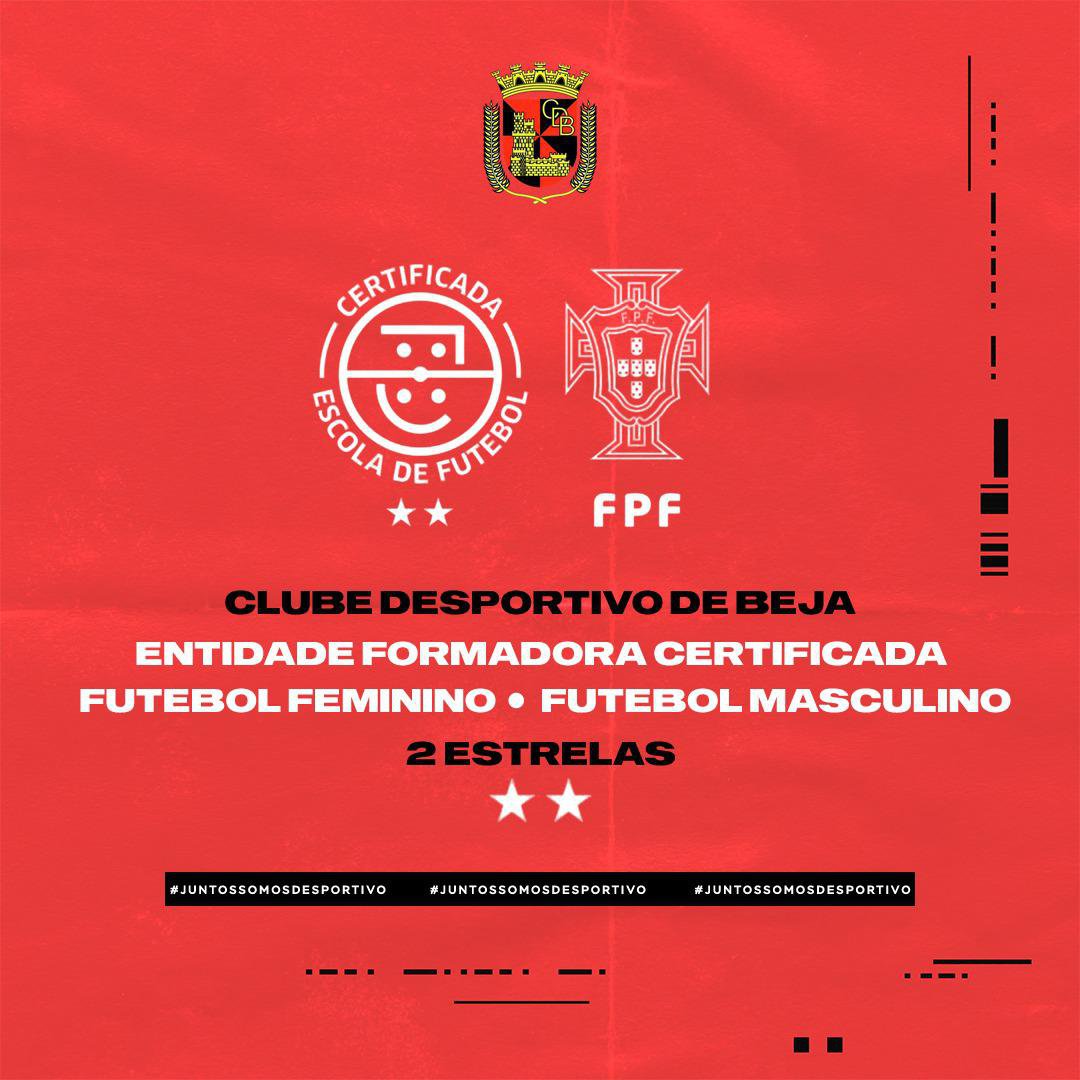 Certificação FPF – CD Beja