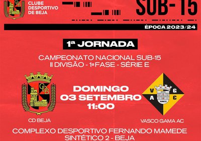 Campeonato Nacional Sub-17 I Divisão- Notícias, agenda, fotos e