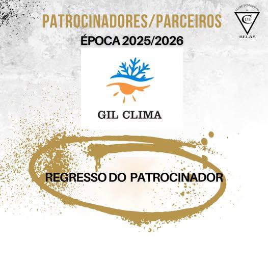 Regresso de Patrocinador - Gil Clima! Obrigado!