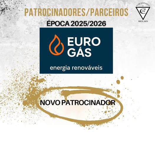 Novo Patrocinador - Euro Gás! Obrigado!