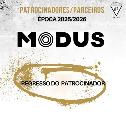 Regresso de Patrocinador - MODUS! Obrigado!