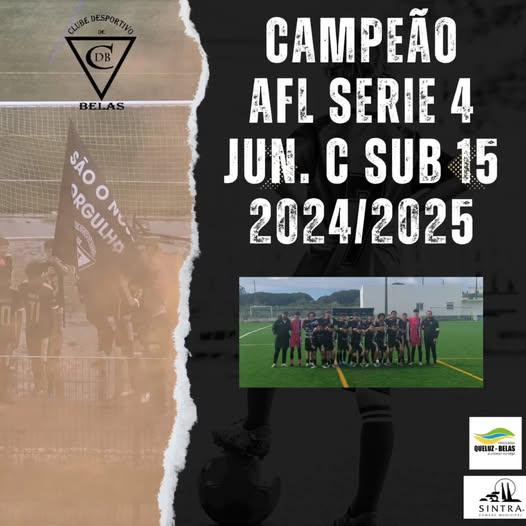 Campeão AFL Série 4 Jun. C Sub 15 2024/2025