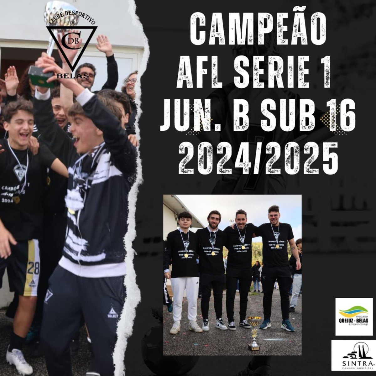 Campeão AFL Série 1 Juv. B Sub 16 2024/2025