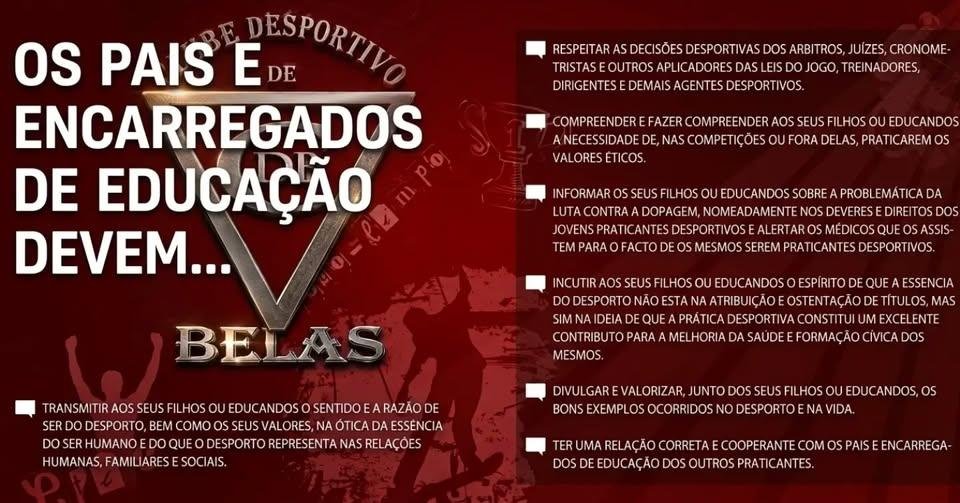 No Clube Desportivo de Belas, o Respeito Também Faz Parte do Jogo