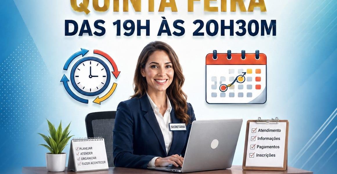 Horário de Funcionamento da Secretaria