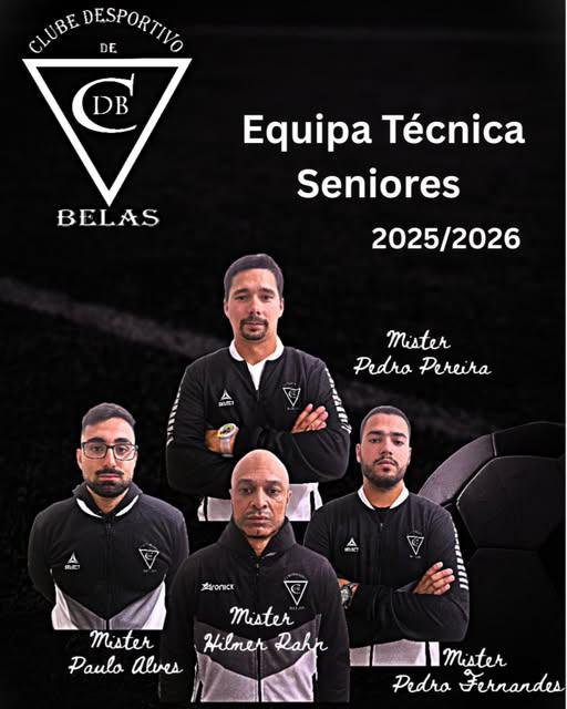 APRESENTAÇÃO EQUIPA TÉCNICA SÉNIORES 2025/2026