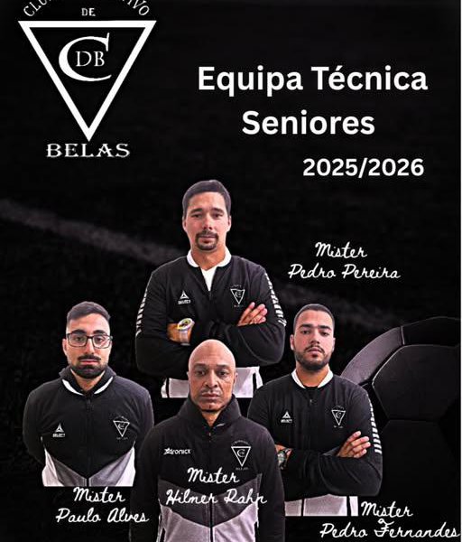 APRESENTAÇÃO EQUIPA TÉCNICA SÉNIORES 2025/2026