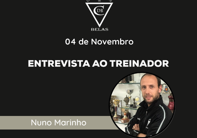 Entrevista ao Treinador Nuno Marinho