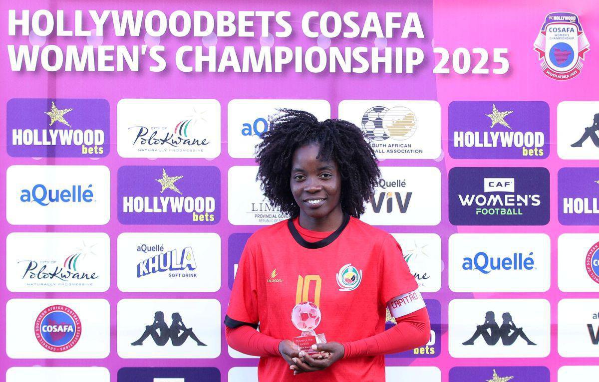 Deolinda Gove eleita MVP no Torneio da COSAFA