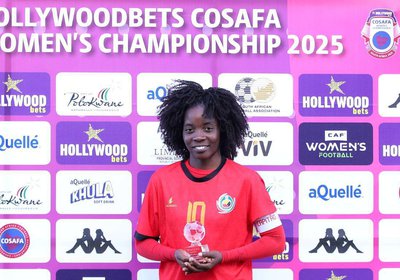 Deolinda Gove eleita MVP no Torneio da COSAFA