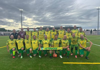 Veteranos do CD Mafra vencem torneio em França