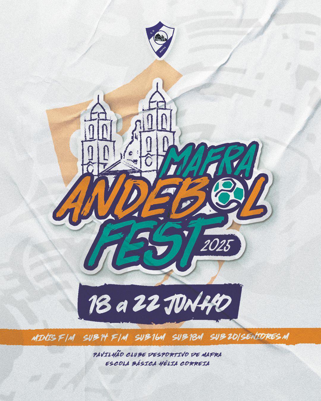 Mafra Andebol Fest 2025 - Torneio de final de época