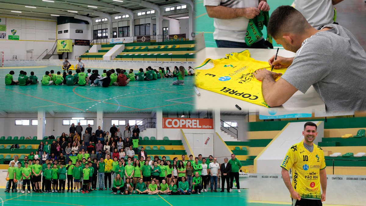 Capdeville dá Masterclass de andebol em Mafra