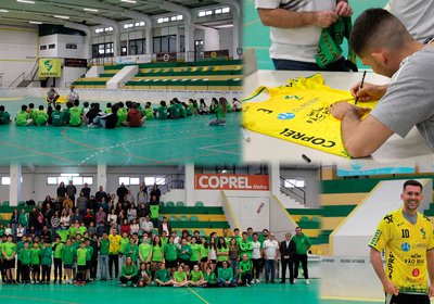 Capdeville dá Masterclass de andebol em Mafra