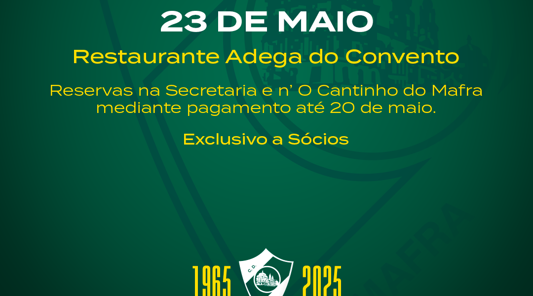 Jantar Comemorativo do 60.º Aniversário