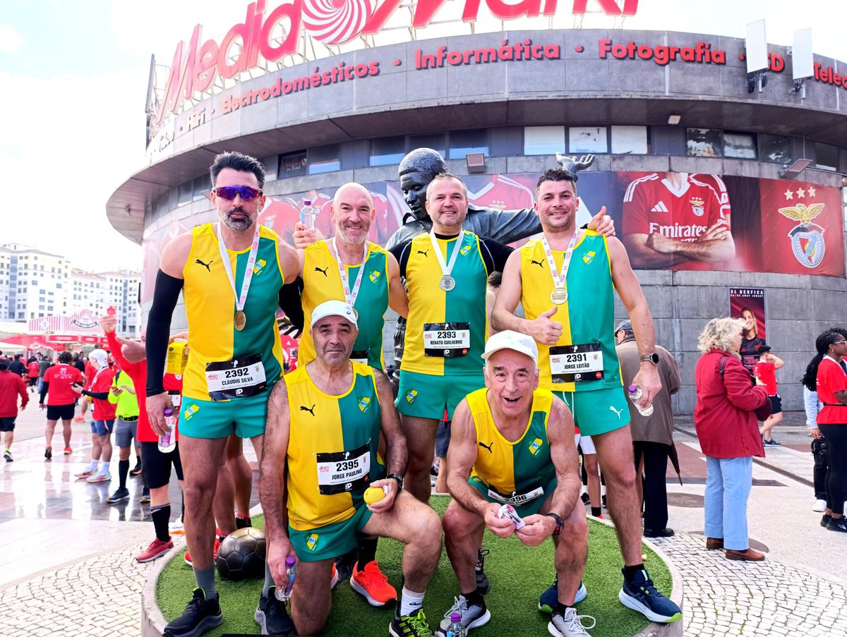 Atletas do CD Mafra em destaque na Corrida Benfica António Leitão