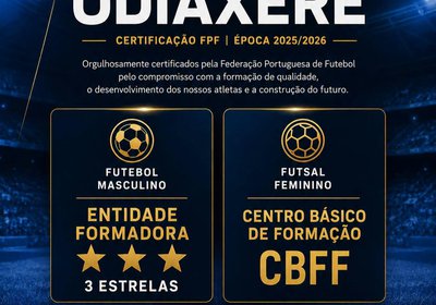 Certificação FPF - Época 2025/2026