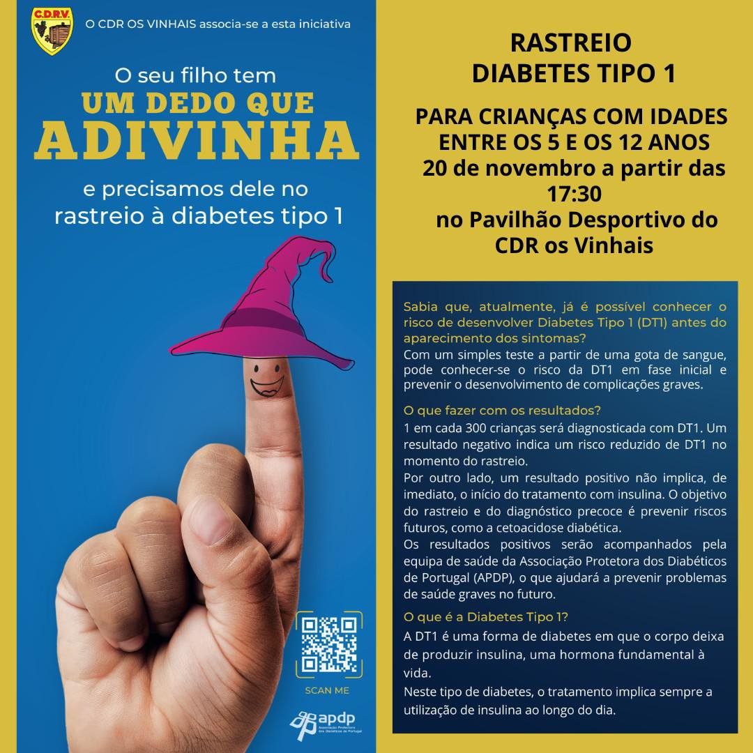 Rastreio Diabetes TIPO 1