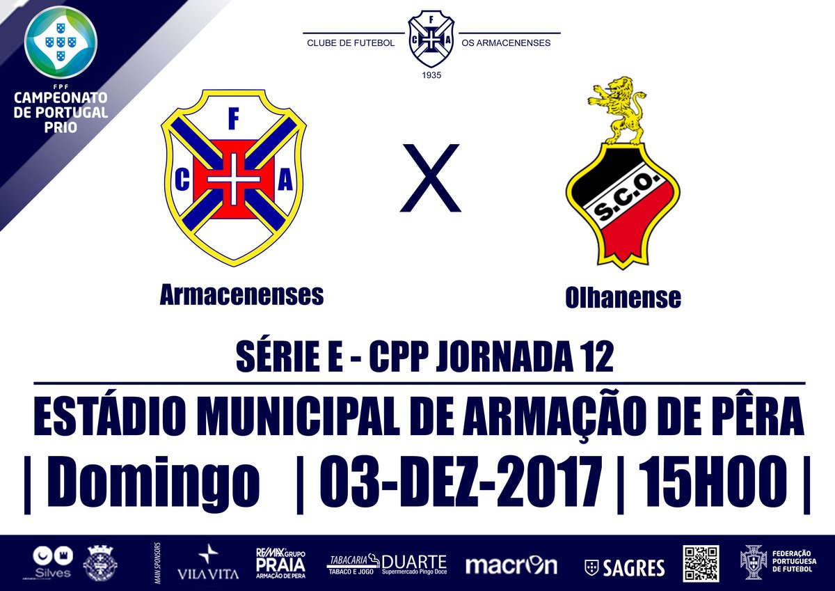 Campeonato de Portugal SE 2017/18 - Jornada 12