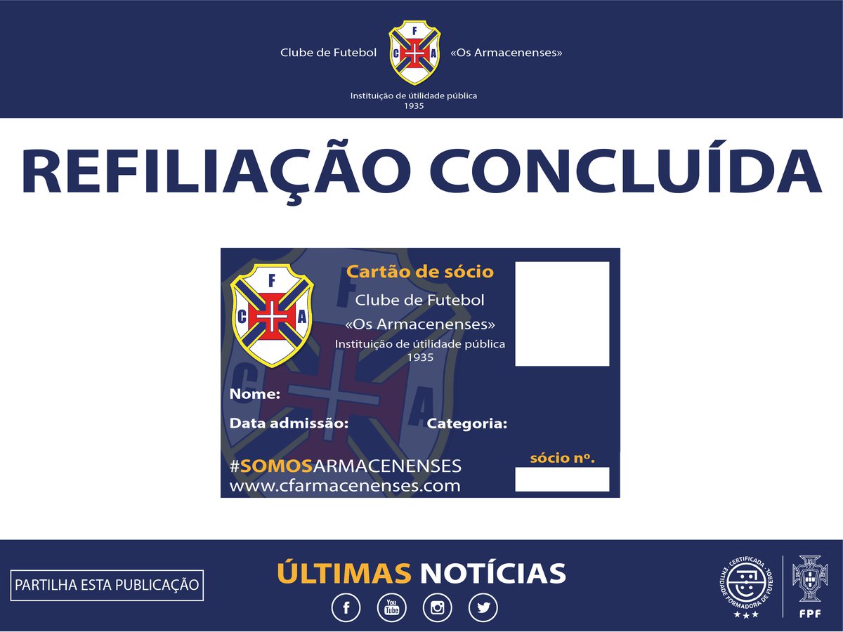 Refiliação dos sócios concluída
