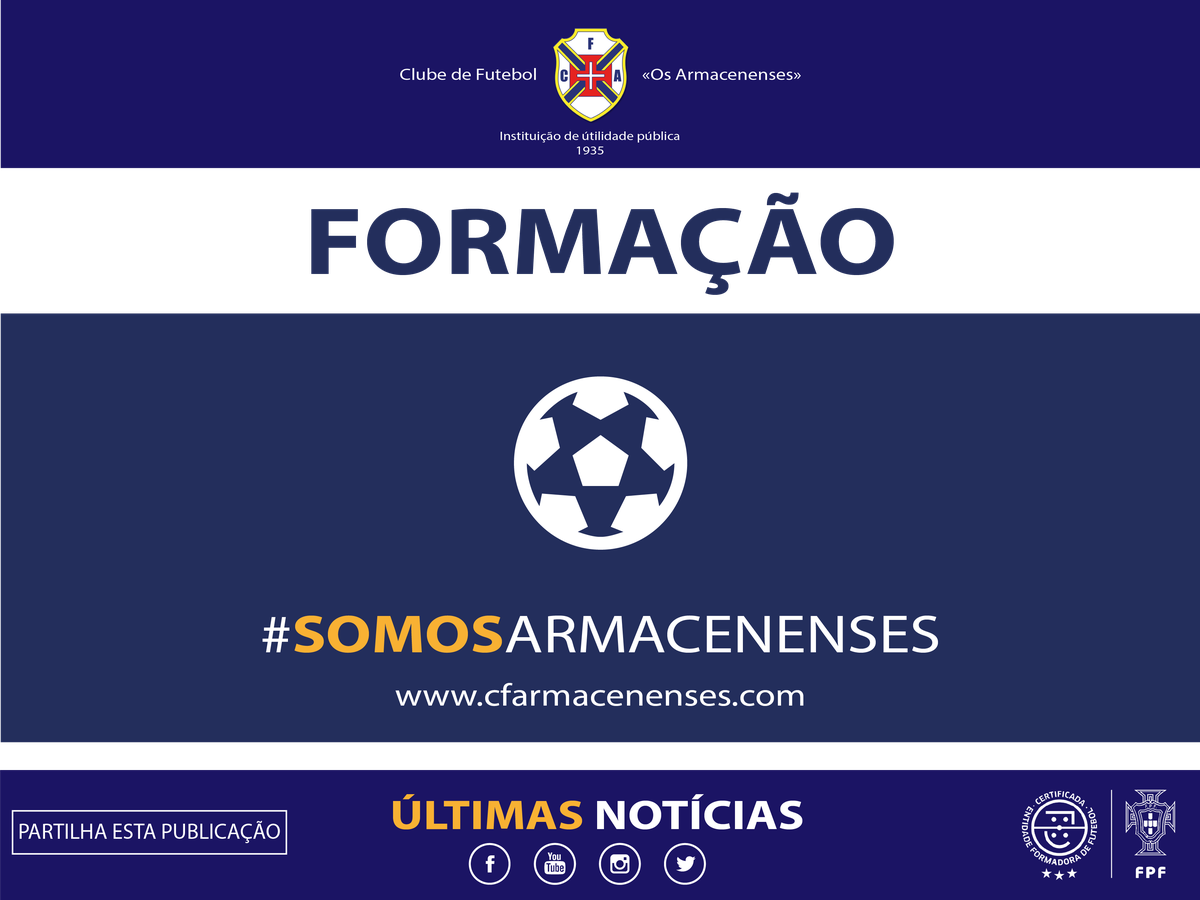 Balanço da Época - Formação.