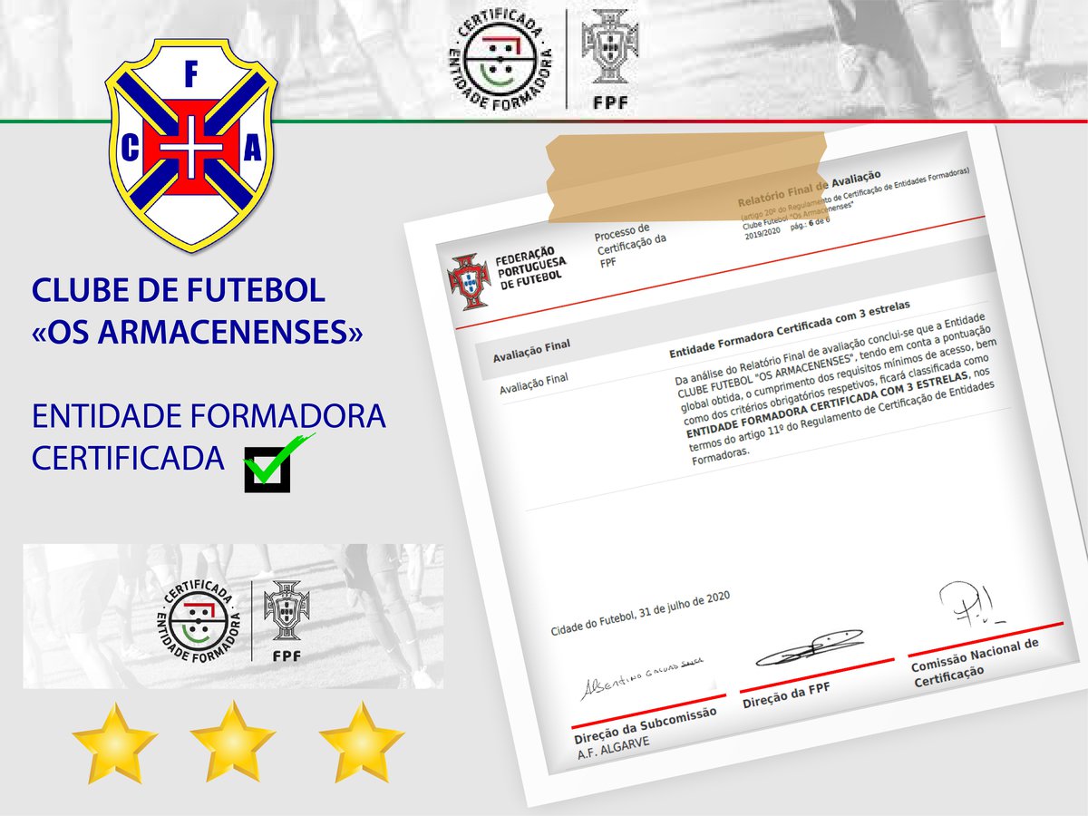 ENTIDADE FORMADORA CERTIFICADA 2020/2021