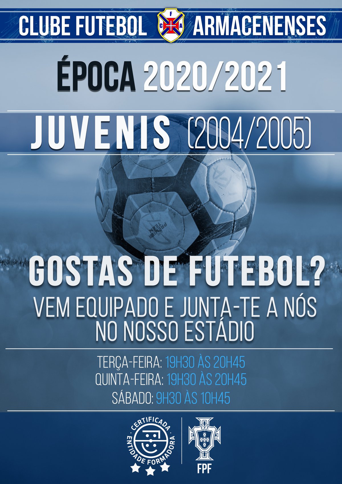 Juvenis // Estamos de volta 2020-2021