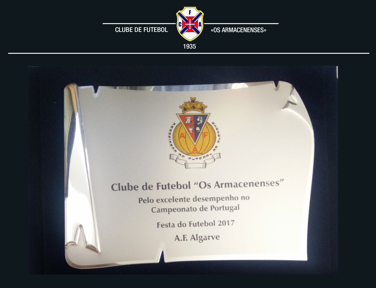 Clube de Futebol «Os Armacenenses» Reconhecido Pela AFA