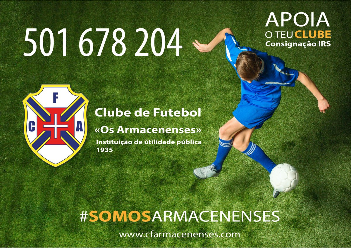 Apoia o teu Clube! #SOMOSARMACENSES