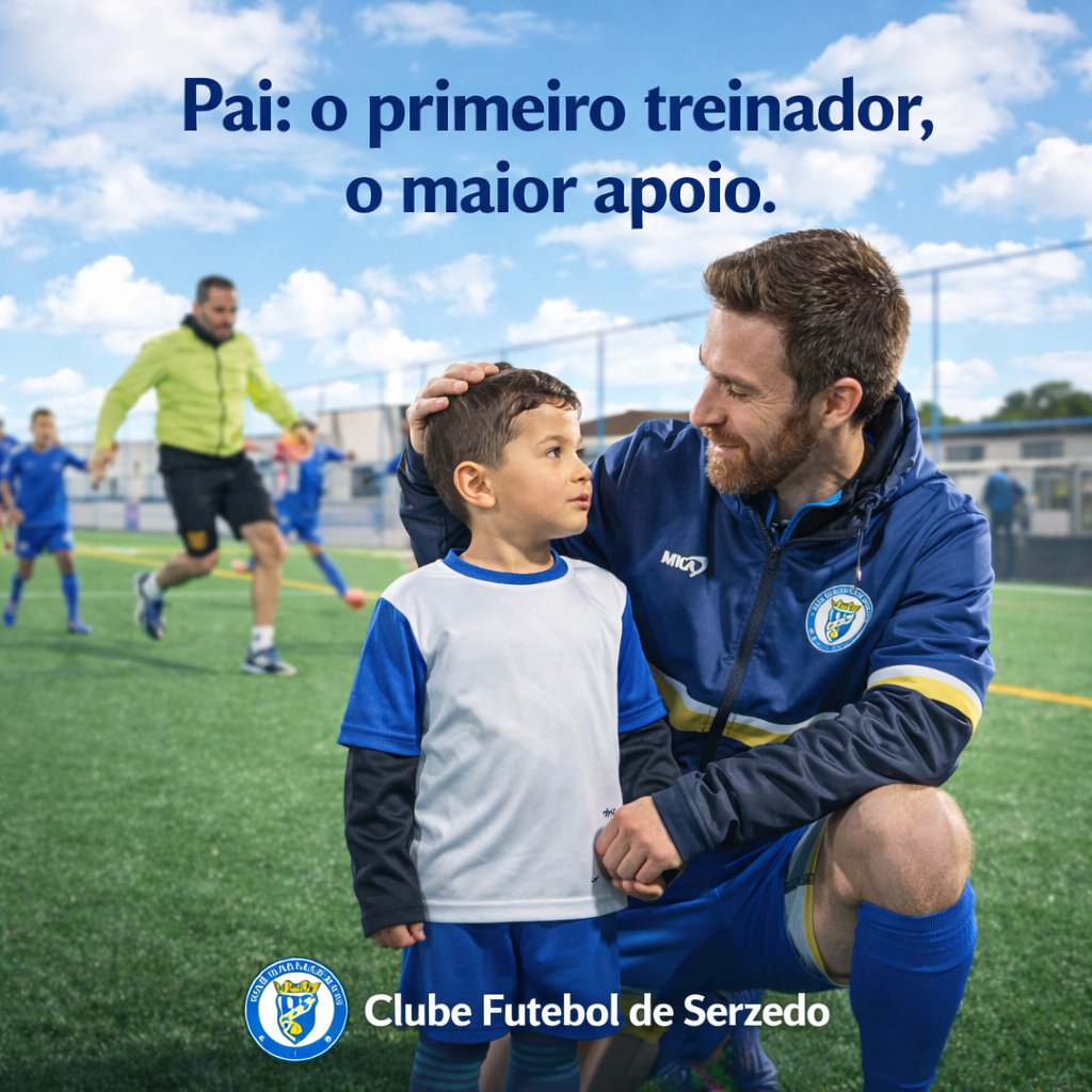 Pai: O primeiro treinador. O maior apoio.