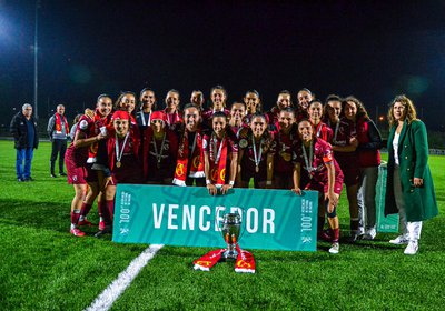 CLUBE DE ALBEGARIA CONQUISTA A 13ª TAÇA AF AVEIRO FEMININA